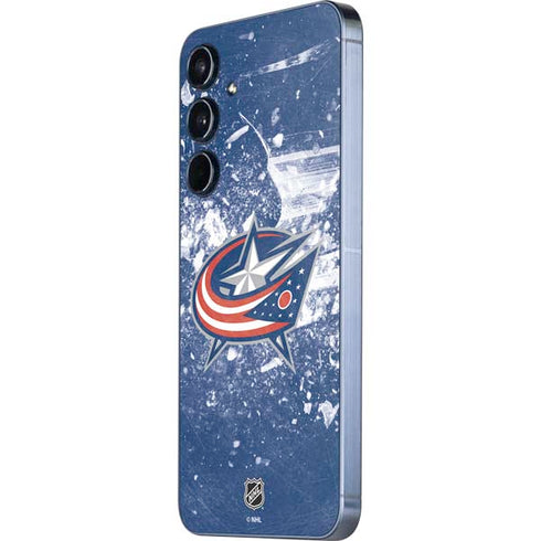 NHL Columbus Blue Jackets Frozen Galaxy A35 5G Skin